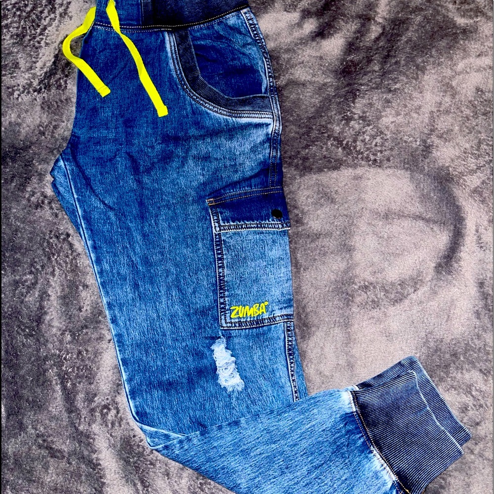 Zumba denim joggers